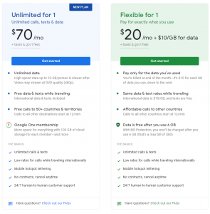 How Much Does Google Fi Cost?