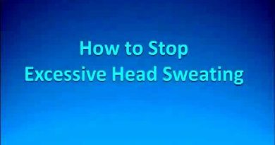 How to Stop Sweating from the Head