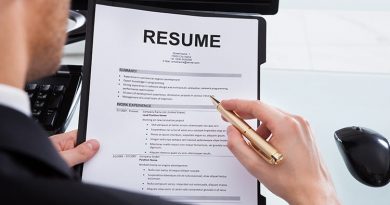 write a professional resume
