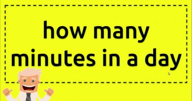 How many minutes in a day