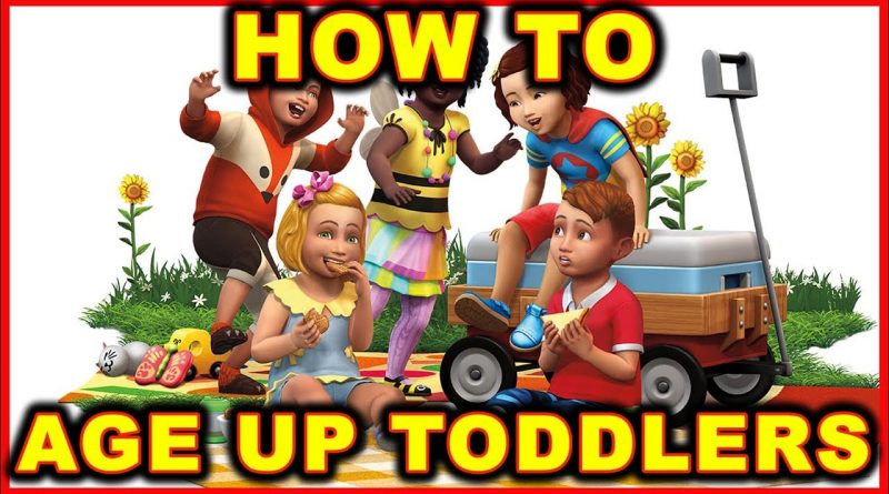 How to Age Up TODDLERS in The Sims 4