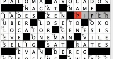 loosening as a joint crossword