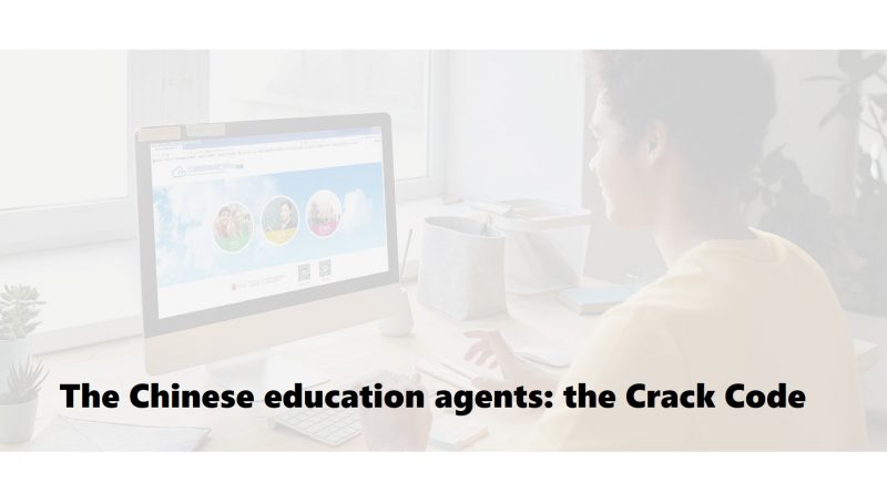 The Chinese education agents: the Crack Code