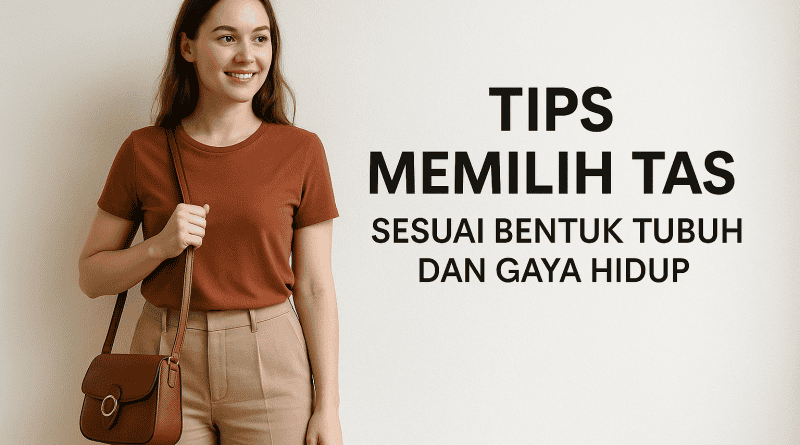 Tips Memilih Tas Sesuai Bentuk Tubuh dan Gaya Hidup